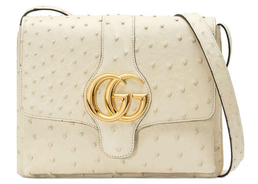 Gucci Blondie Shoulder Bag Brown in Leather with Gold-tone - US