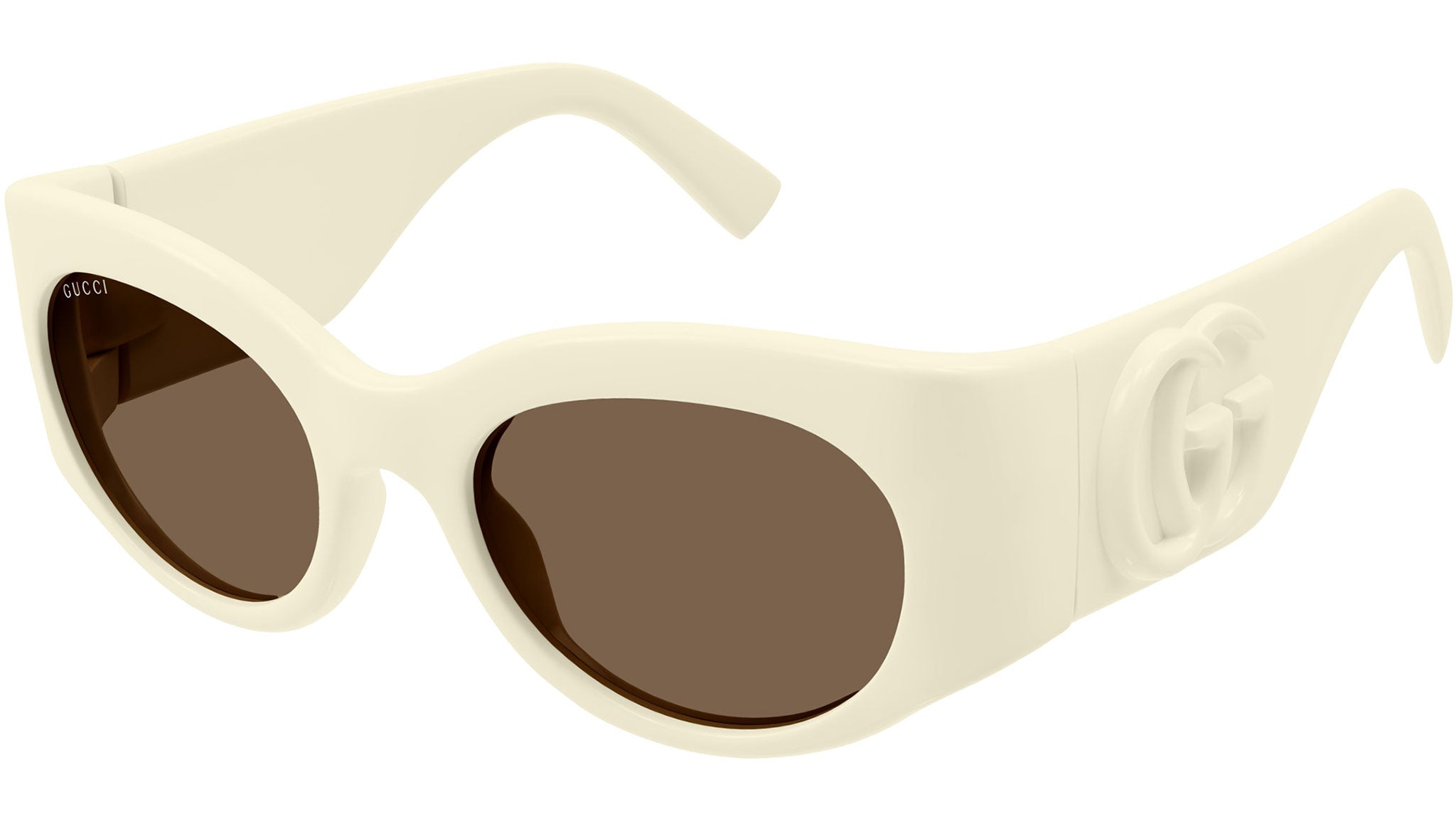 Gucci Wrapped Oval Frame Sunglasses Black (755263 J0741 1012)