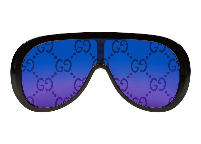 Gucci tortoiseshell best sale oversized sunglasses