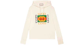 Gucci Oversize Sweatshirt with Gucci Logo White