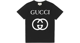 Gucci Oversize with Interlocking G T-shirt Black/White