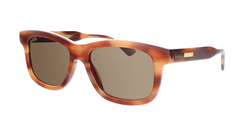 Gucci havana outlet oversized sunglasses