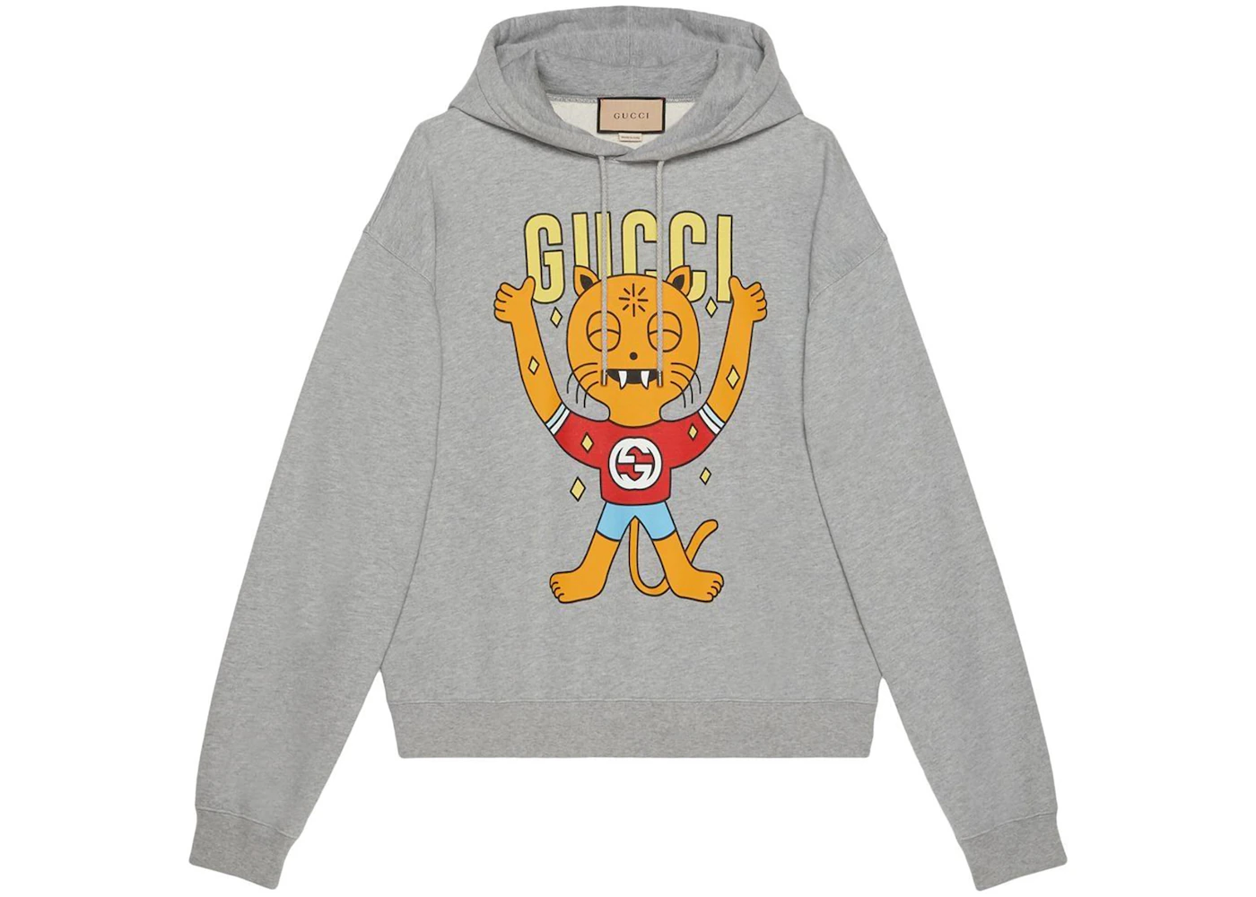 Gucci Pablo Delcielo Popover Hoody Grey Men's FW22 US