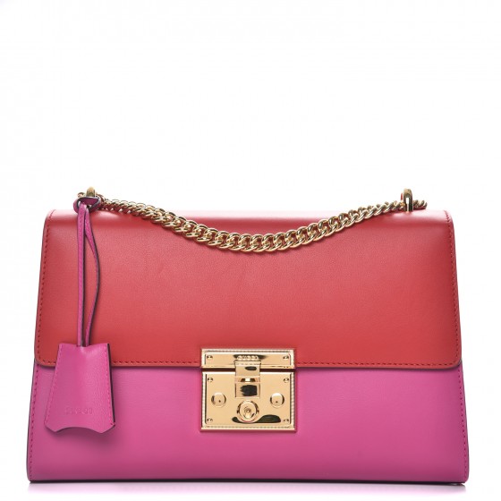 Gucci padlock hotsell medium red