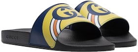 Gucci GG Blooms Supreme Slide Sandals - Farfetch