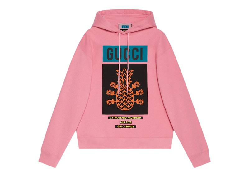 Gucci pink 2025 hoodie men