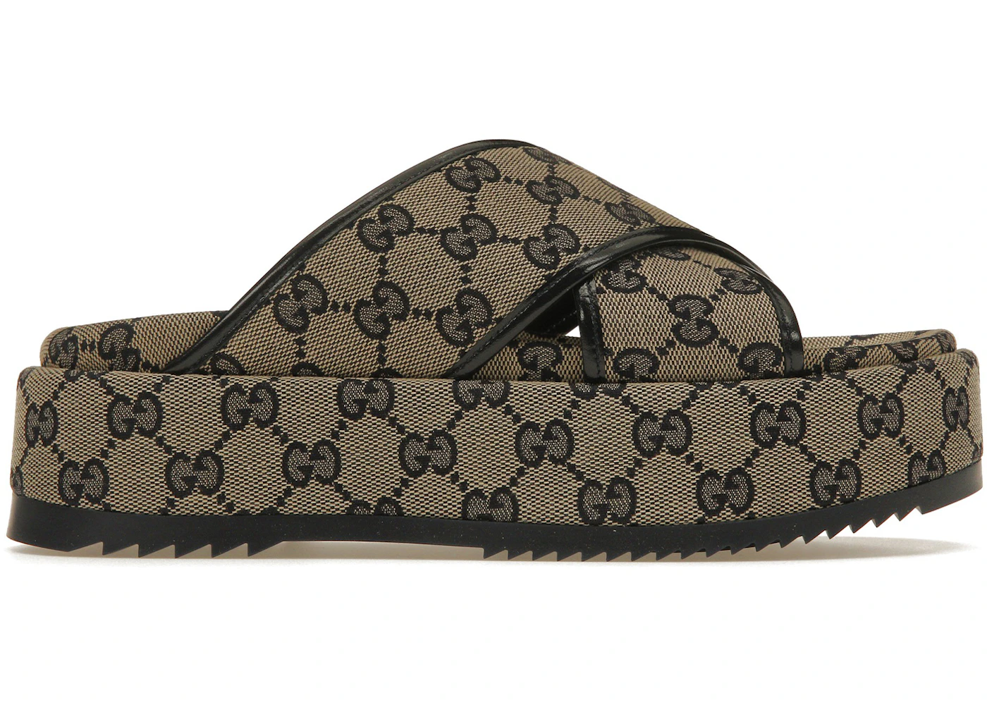 Platform Slide Show Me Gucci Sandals Gucci GG Platform 30 Mm