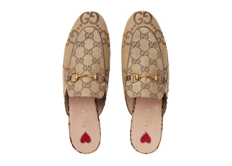 Gucci 2024 canvas princetown