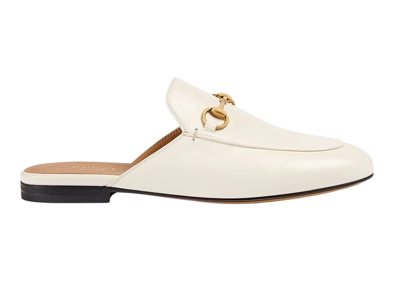 Gucci princetown slipper discount white