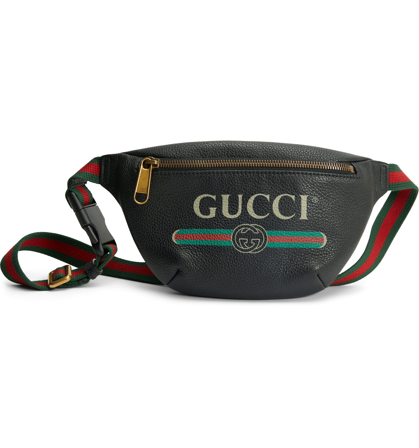 Gucci print leather belt bag large Clearance