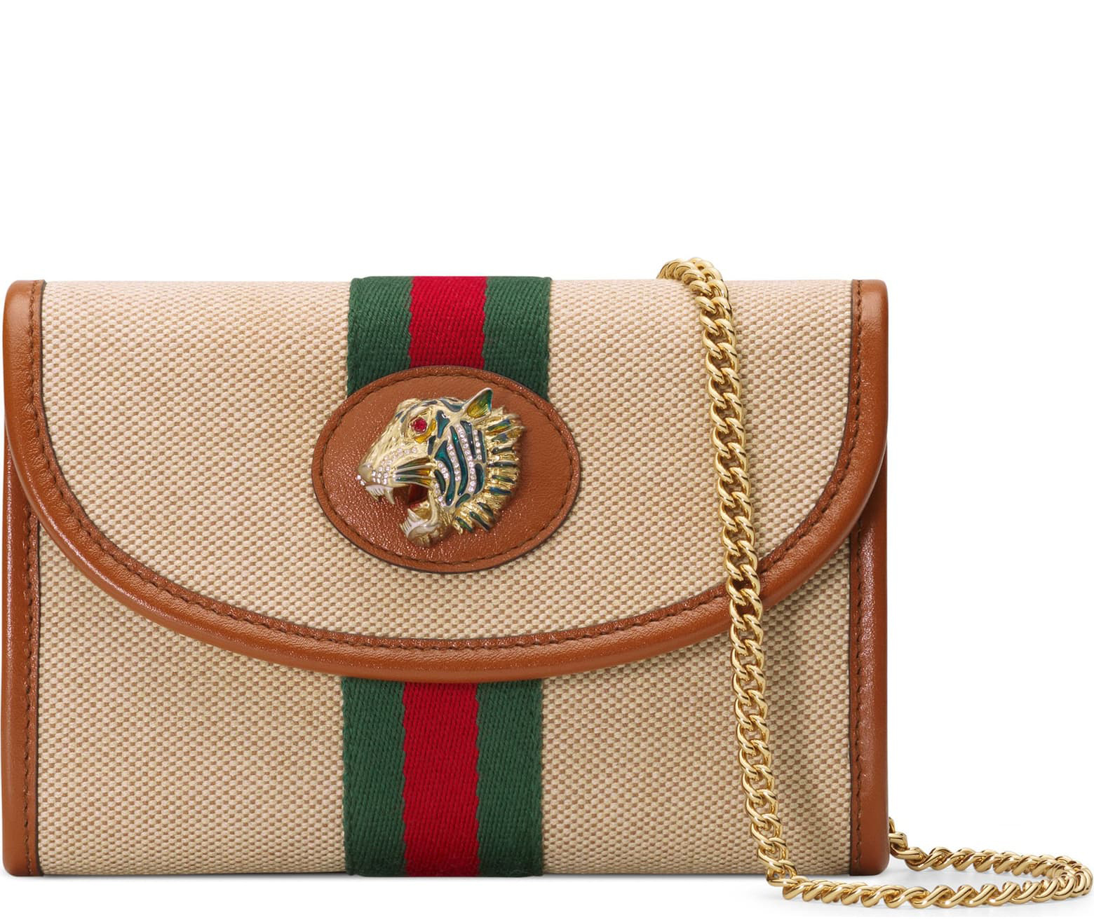 Gucci Rajah Mini Bag Canvas Beige