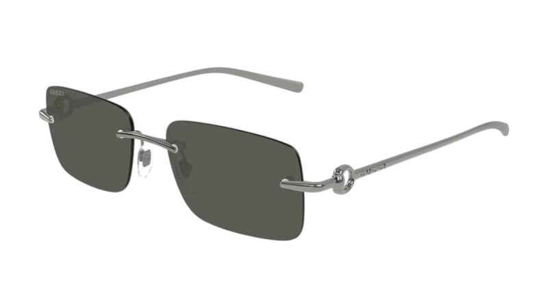 Cornice rettangolare senza montatura Gucci (GG1703O-003) Cornici da vista dorate