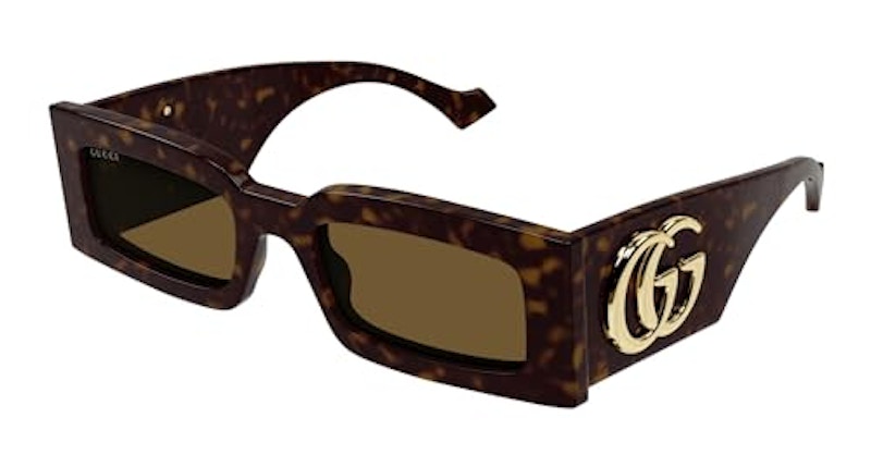 Trash Talk Chocolate Uni-Sex Rectangle Sunglasses | Le Specs