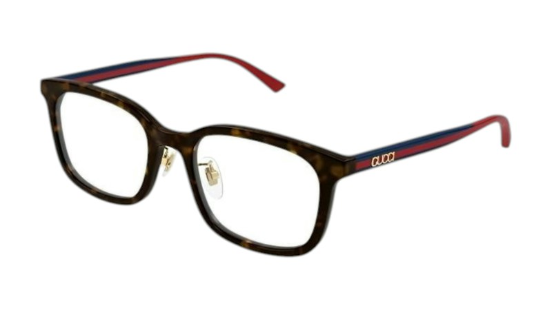 Gucci Rectangular-Frame Recycled Acetate (GG1873OK-002) Optical Frames Tortoiseshell