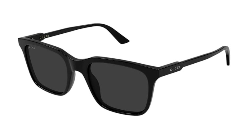 Gucci Rectangular-Frame Recycled Acetate Sunglasses Multi Multicolor