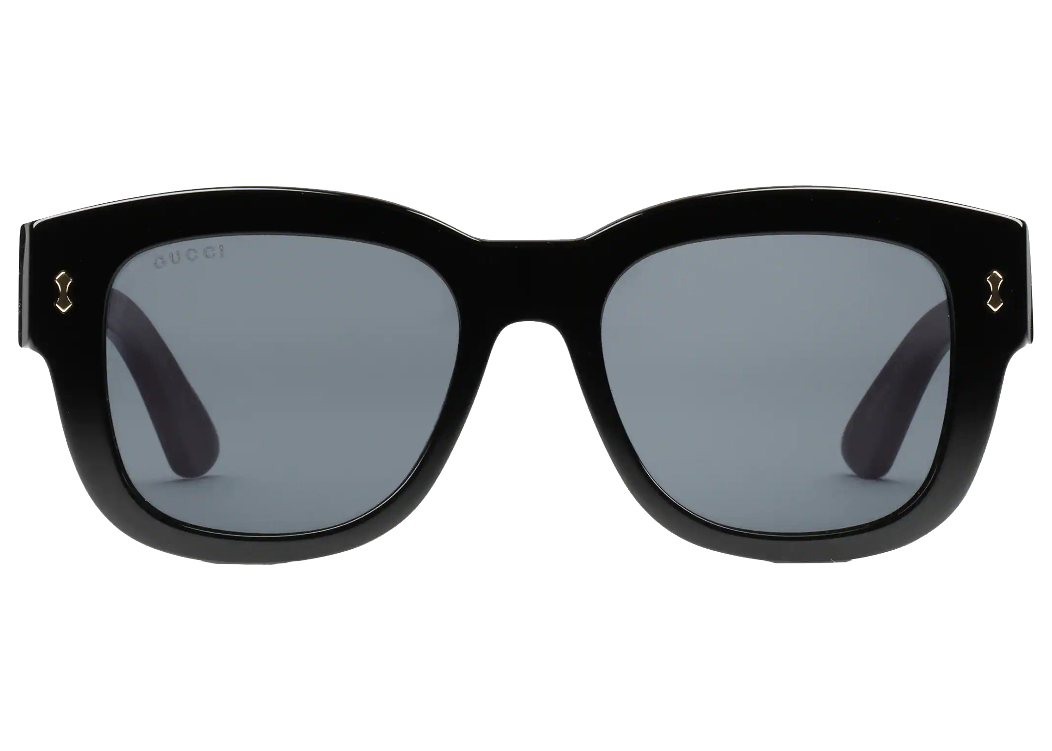 Gucci Rectangular Frame Sunglasses Black in Bio Acetate - CN