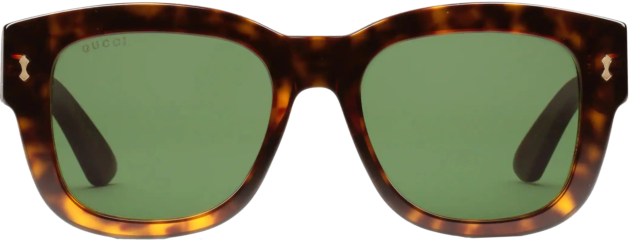 Gucci Rectangular Frame Sunglasses Tortoiseshell in Bio Acetate - US