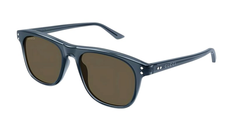Gucci Rectangular (GG1221S-008) Sunglasses Dark Brown