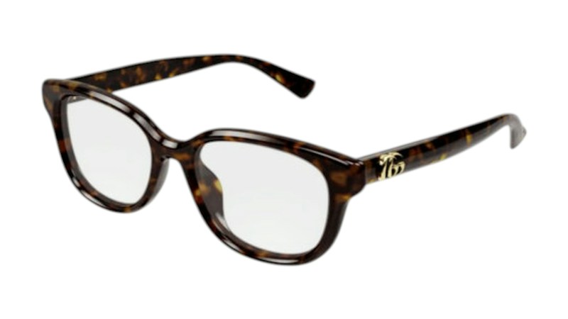 Gucci Rectangular Metal Sunglasses Rood