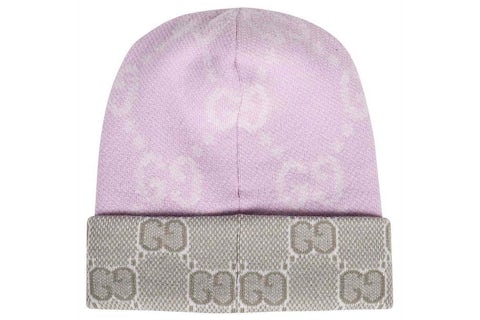 Gucci Reversible GG wool Beanie Purple US