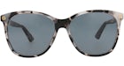 Gucci Round-Frame Acetate Sunglasses Havana Havana Grey (GG0024S-30000971-009)
