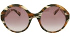 Gucci Round-Frame Acetate Sunglasses Havana/Red (GG0797S-30009464-004-20954)