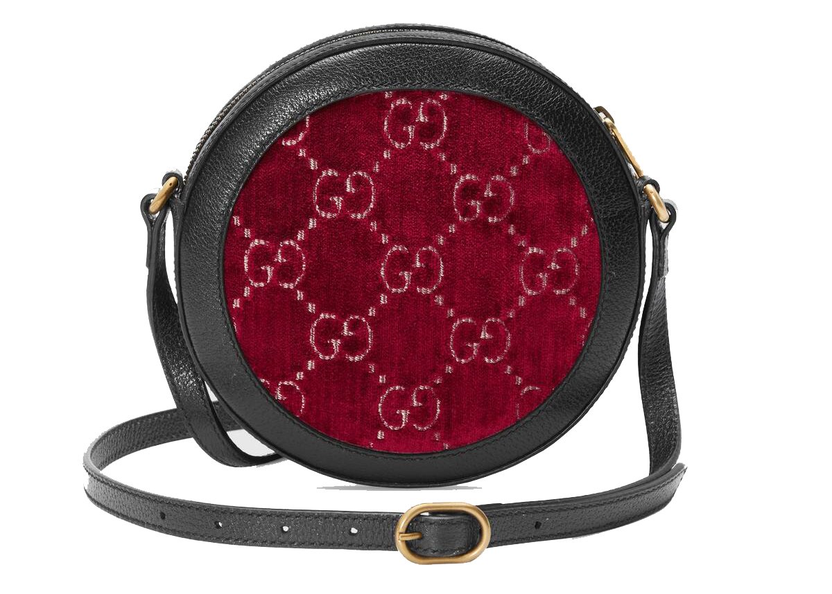 red round gucci bag