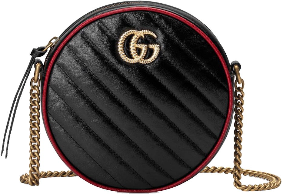 Gucci GG Diagonal Marmont Small Camera Bag