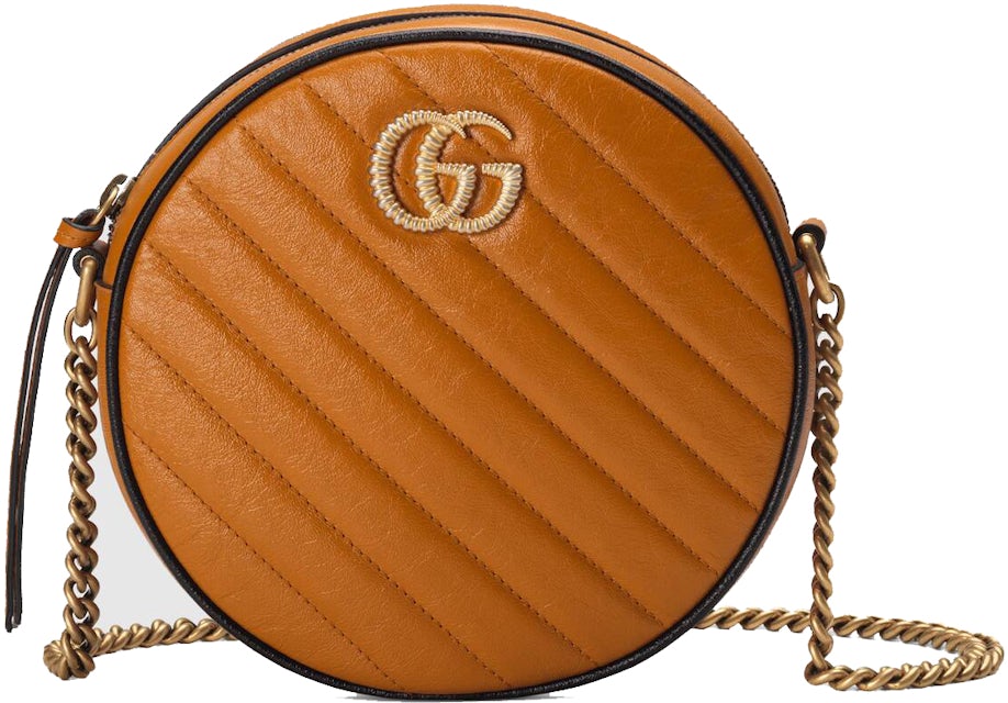 Gucci Diagonal Mini GG Marmont Crossbody Bag