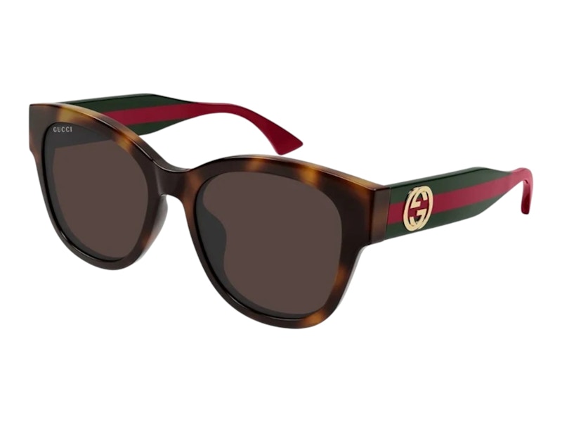 Gucci Round Sunglasses Havana Brown (GG1866SK-002) in