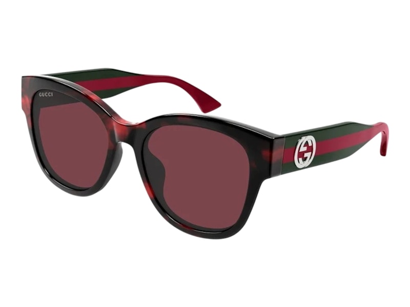 Gucci Round Sunglasses Havana (GG1866SK-003) in Acetate