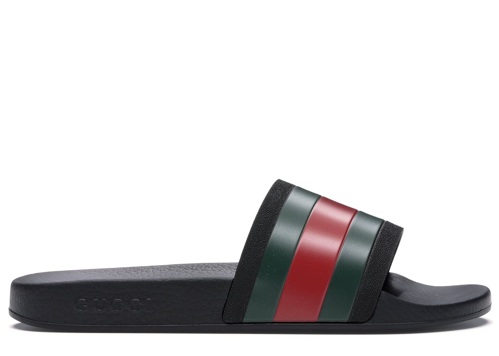 Gucci Rubber Slides Red Green - 308234 