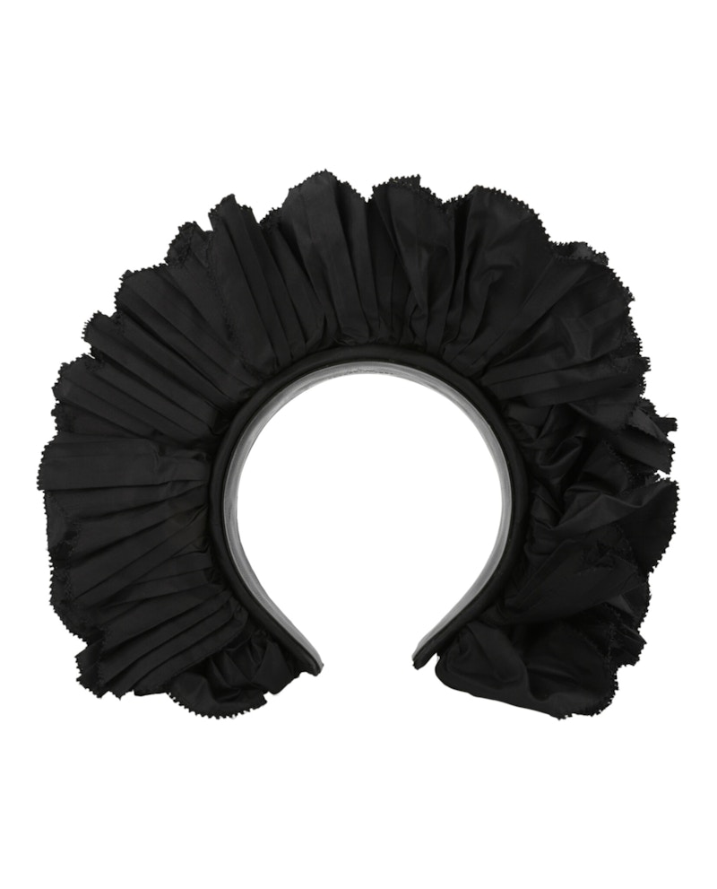 Gucci Ruffled Headband Black
