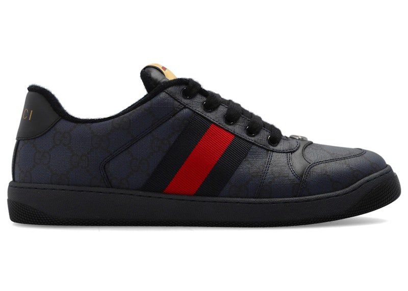Gucci Screener GG Supreme Dark Blue Red Men's - 763525 FACMI 8443 - US