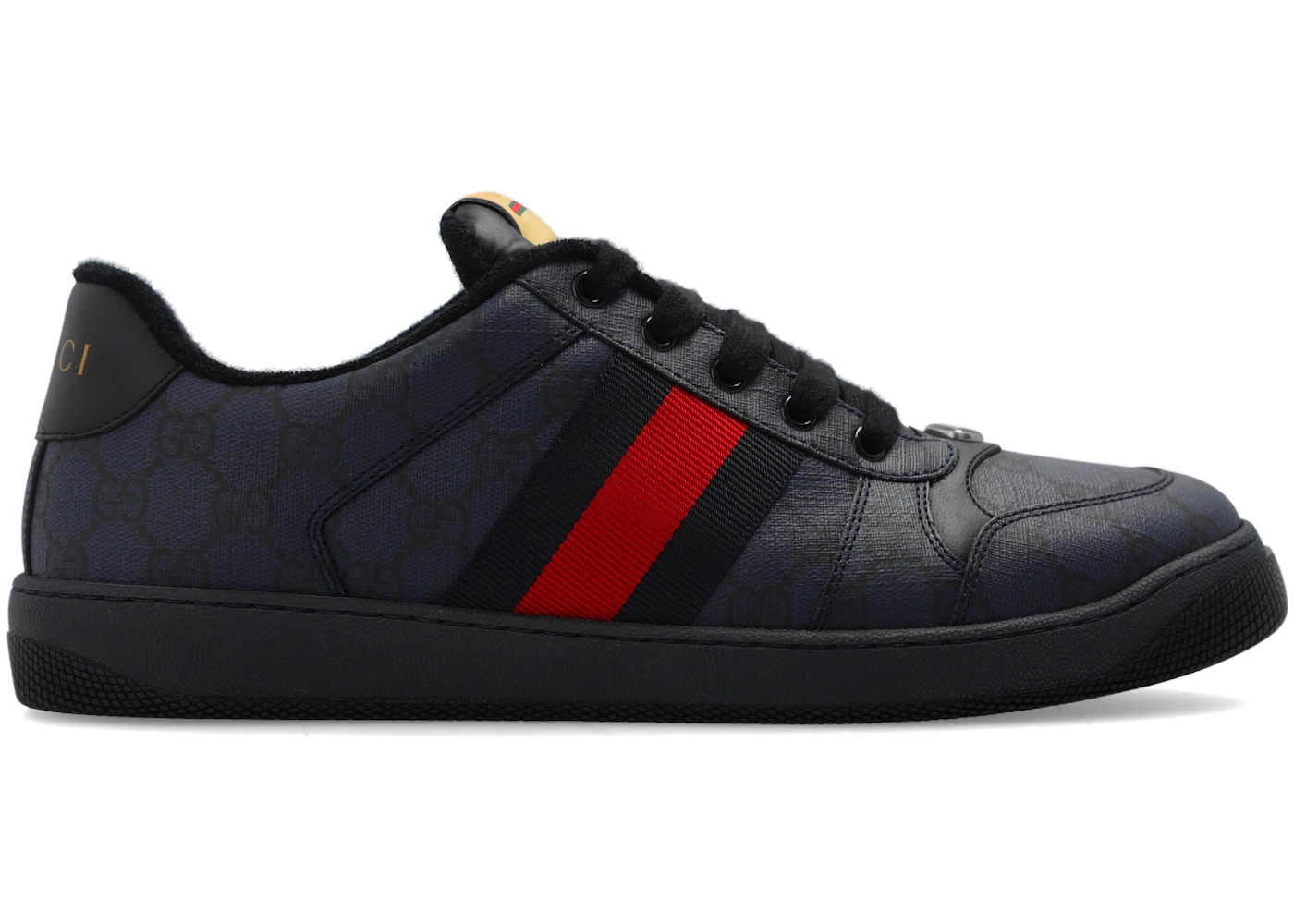 Gucci Screener GG Supreme Dark Blue Red Men's - 763525 FACMI 8443 - US