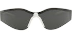 Gucci Shield-Frame Injection Sunglasses White White Grey (GG1651S-30015329-006)