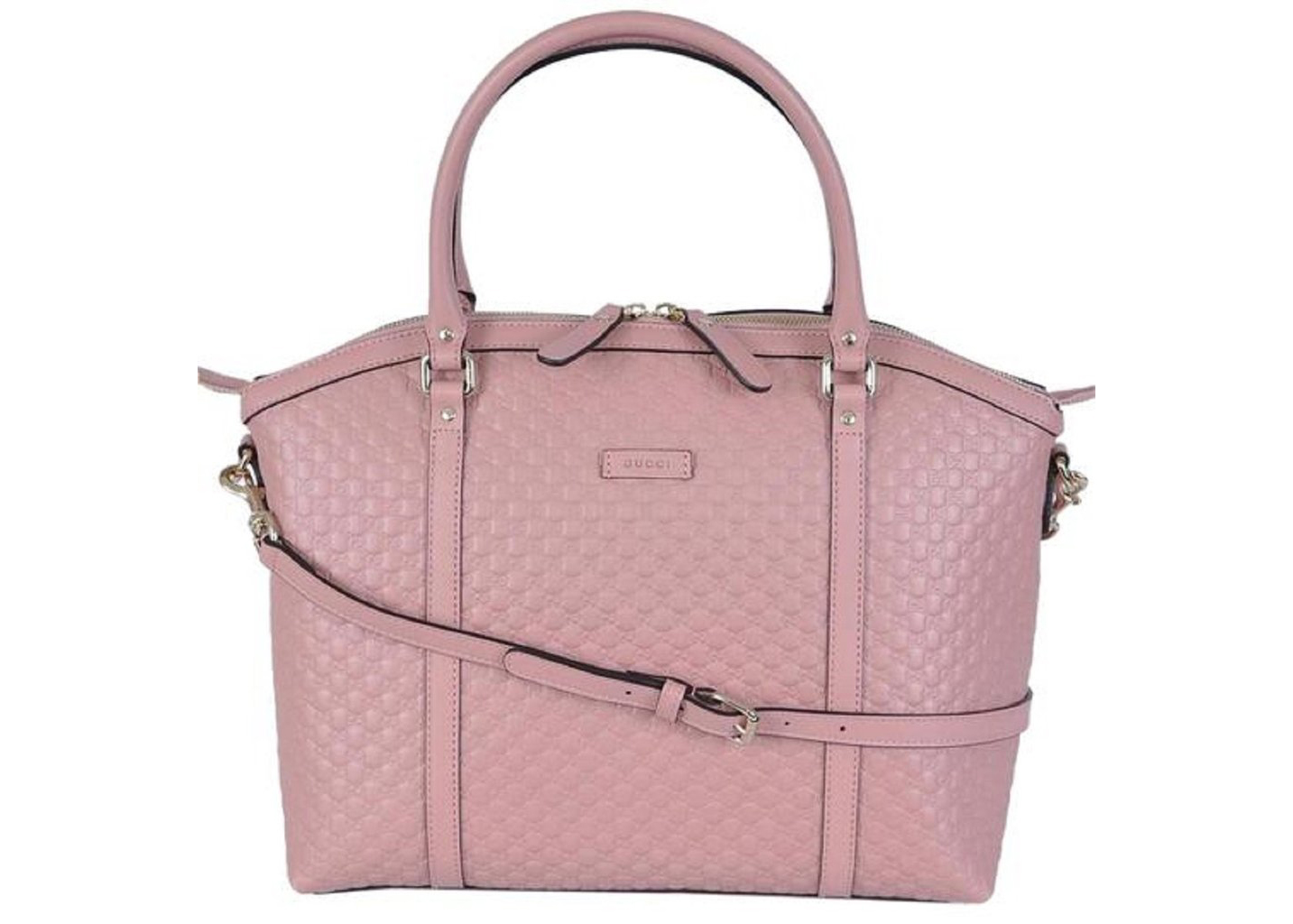 Gucci Pink Leather Bamboo Daily Top Handle Bag Luxury Bags  Wallets on  Carousell