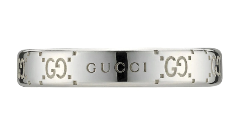 Gucci Signature GG Ring Silver