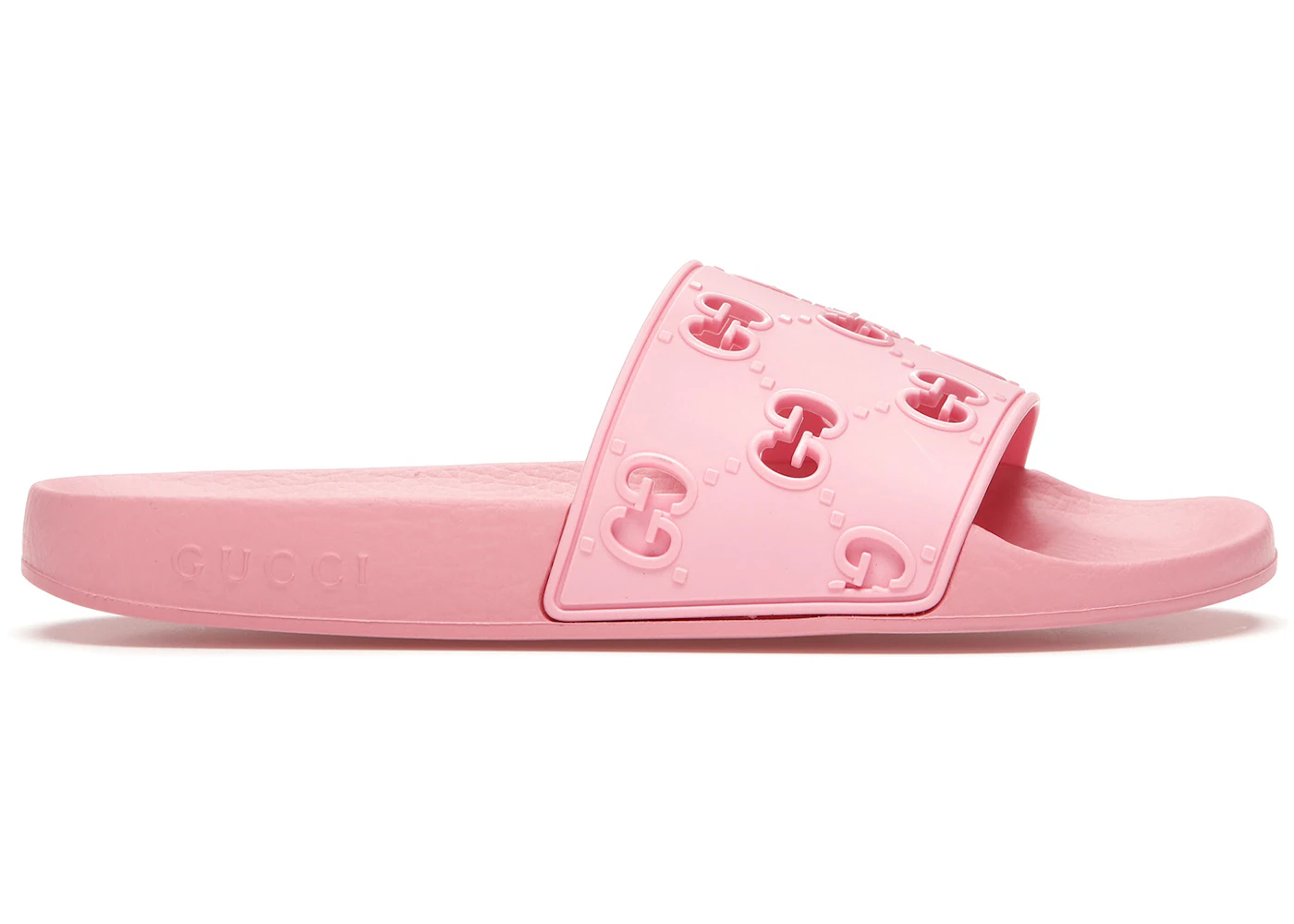 Gucci Slide Pink Rubber (Women's) 573922 JDR00 5846 GB