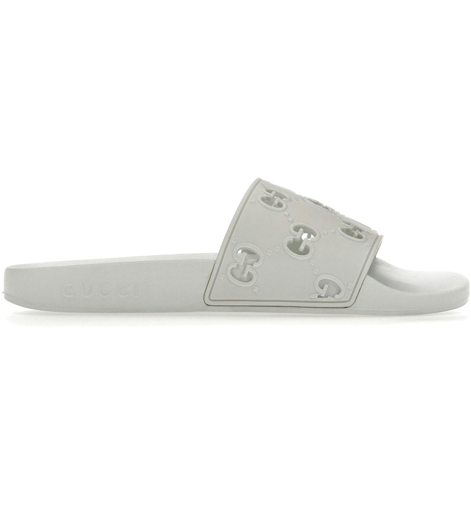Gucci gg slides white Clearance