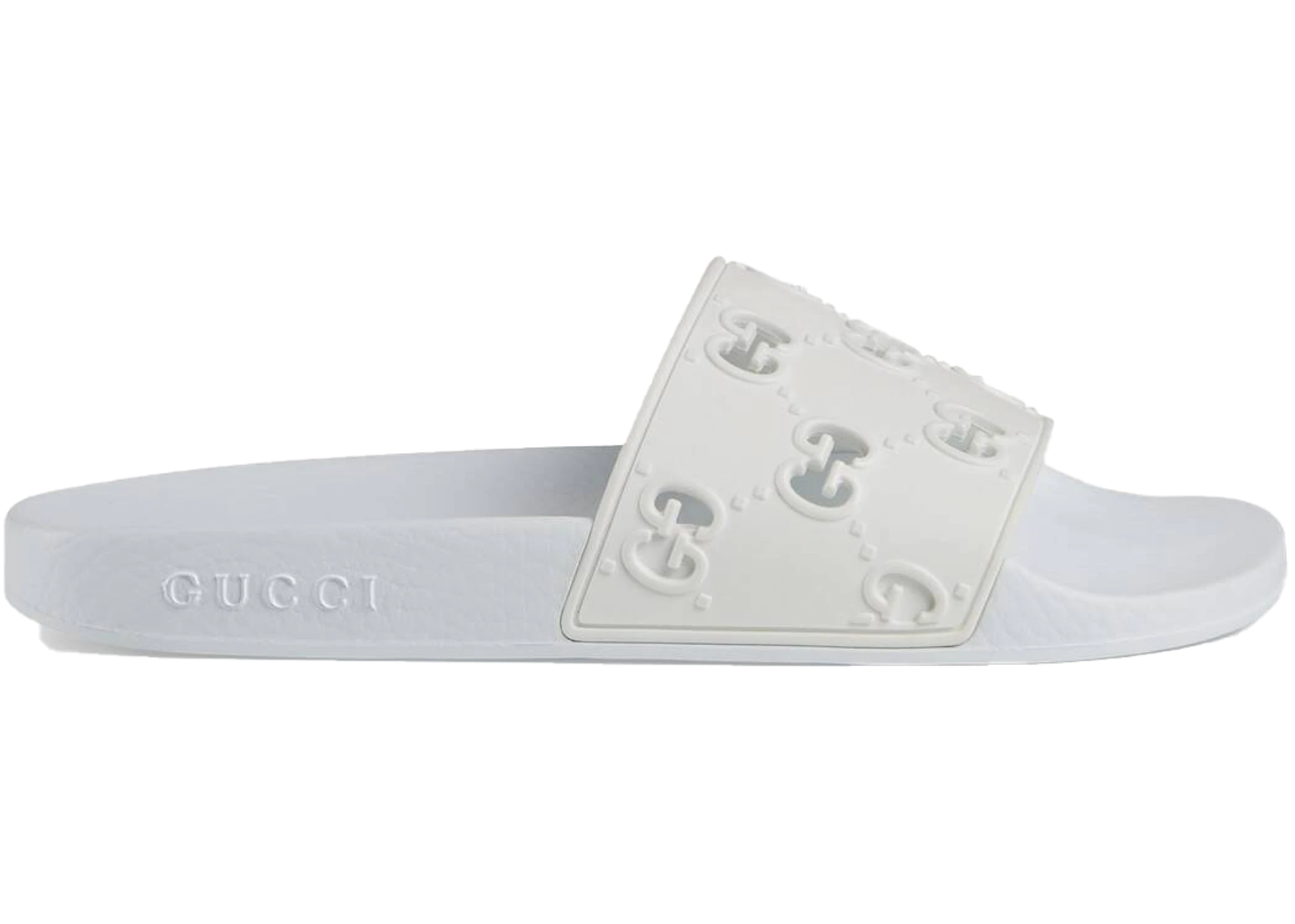 Gucci Slide White Rubber (W) - 573922 JDR00 9014 - US