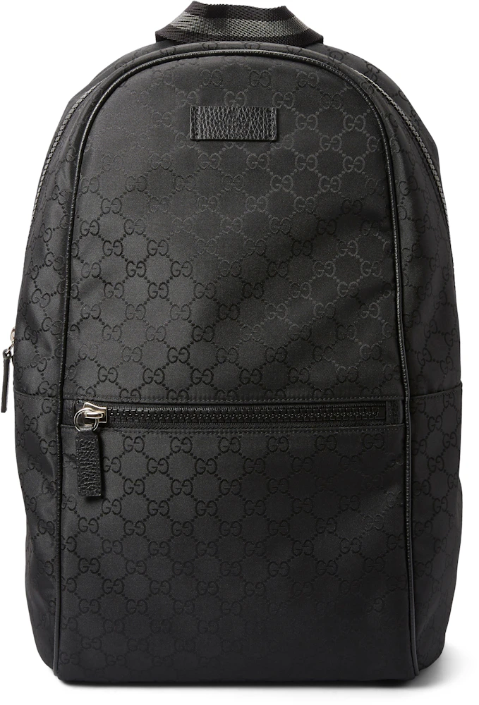 Gucci Slim Backpack GG Black
