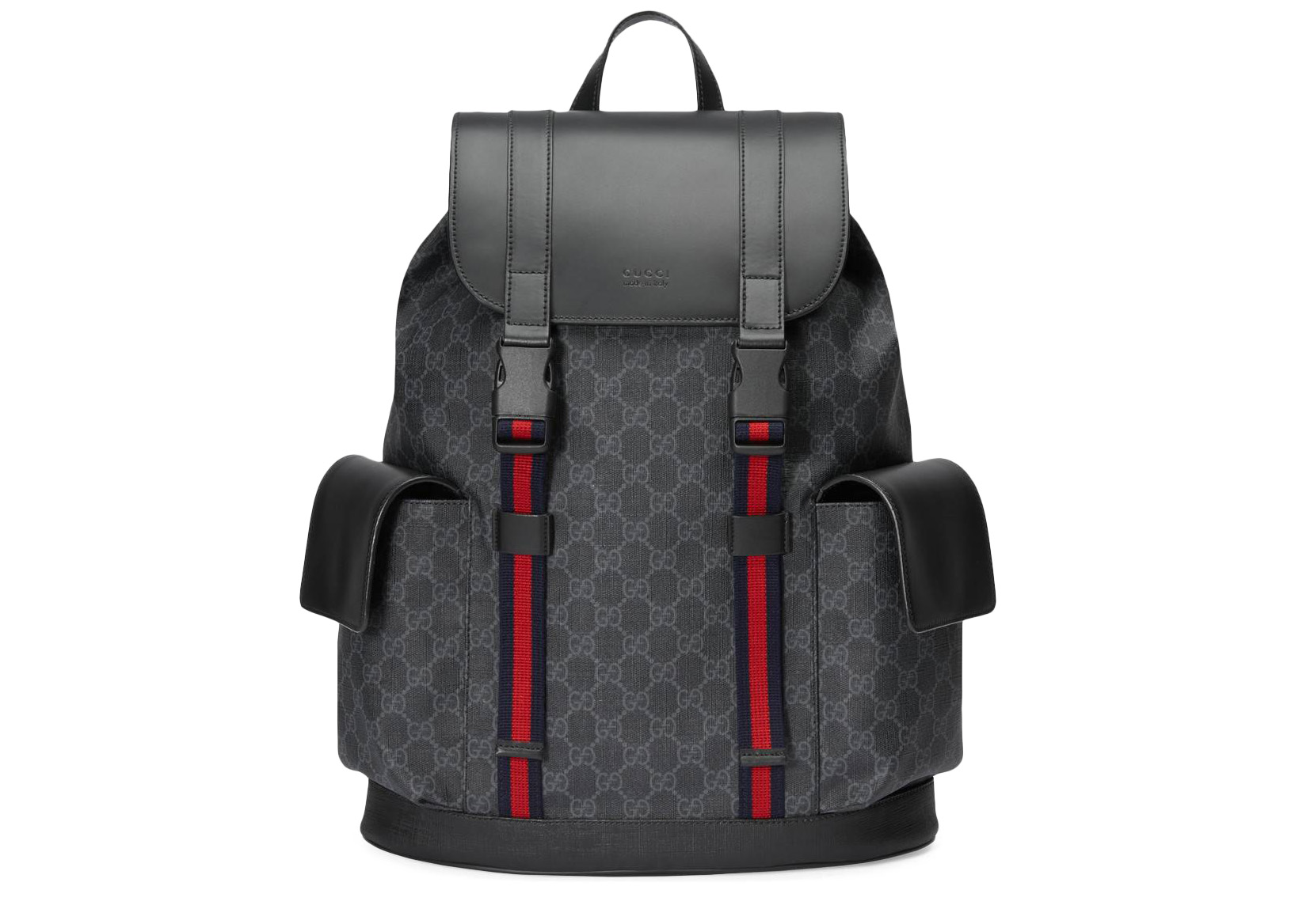 gucci soft leather backpack