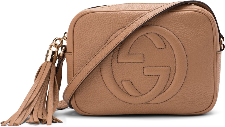 Gucci Soho Disco Bag in Rose Beige Leather — UFO No More