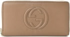 Gucci portefeuille GG à fermeture éclair Soho