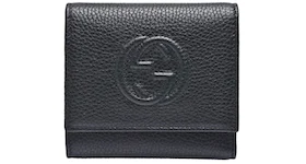 Gucci Soho Trifold Wallet Black