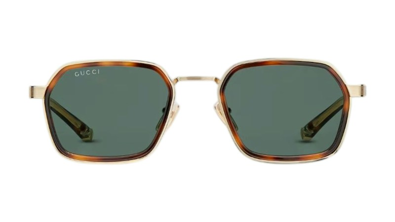 Gucci Square-Frame Acetate Sunglasses Multi Multicolor