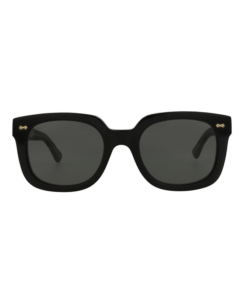 Pre-owned Gucci Men's  Squareframe Acetate Sunglasses In Black Black Grey (gg0912s/30010538/001)