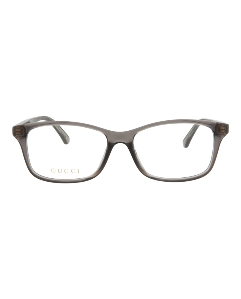 Gucci Square-Frame Injection Optical Frames Grey Grey