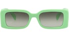 Gucci Square-Frame Injection Sunglasses Green/Green/Green (GG1325S-30013843-004)
